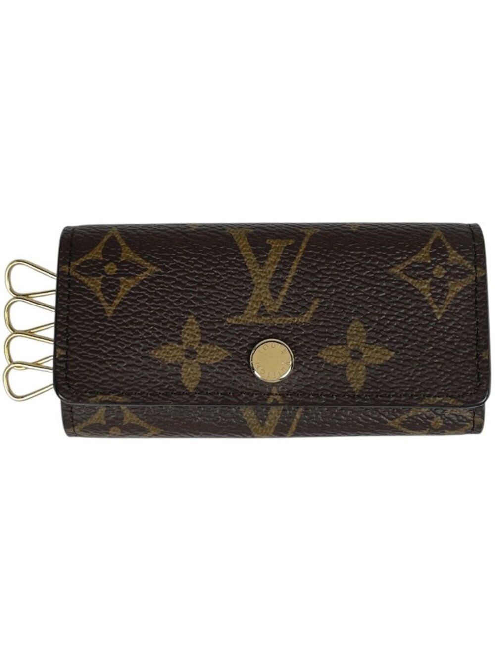 Louis Vuitton Multicles 4 Key Case Monogram Brown Key Holder